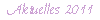 Aktuelles 2011